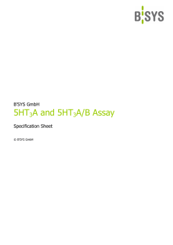 5HT3A and 5HT3A/B Assay