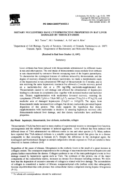 PII s0024-3205(97)01033-3 DIETARY NUCLEOTIDES HAVE