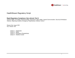 Rapid Regulatory Compliance - Non-Clinical