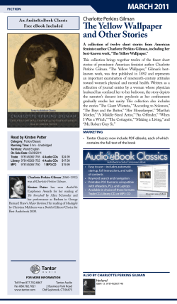 The Yellow Wallpaper and Other Stories