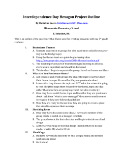 Elementary School Unit Guide