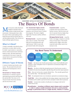 The Basics Of Bonds - River Wealth Advisors