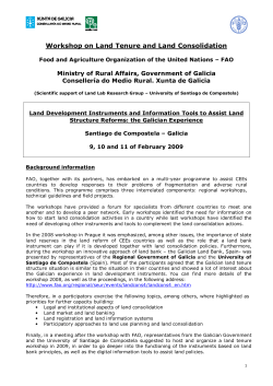 Programme - Food and Agriculture Organization of the United Nations