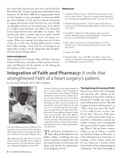 p. 6-9 - Christian Pharmacists Fellowship International