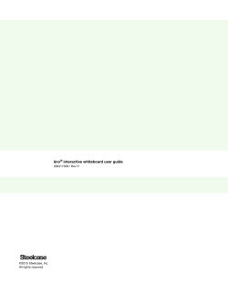 ēno&reg; interactive whiteboard user guide