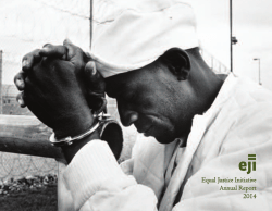 2013 Annual Report - Equal Justice Initiative