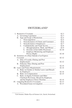 switzerland - Walder Wyss