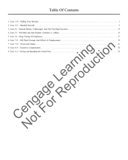 Table Of Contents - 4LTR Press