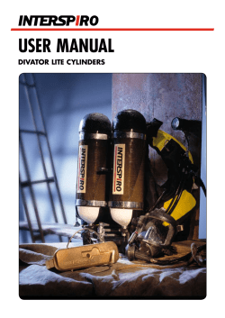 user manual - Interspiro