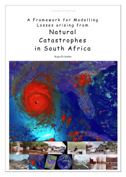 Natural Catastrophes in South Africa