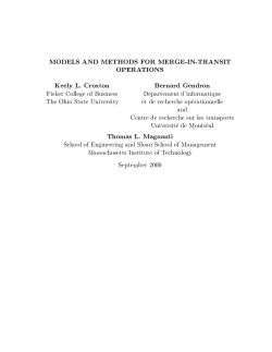 MODELS AND METHODS FOR MERGE-IN