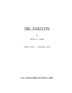THE FUGITIVE
