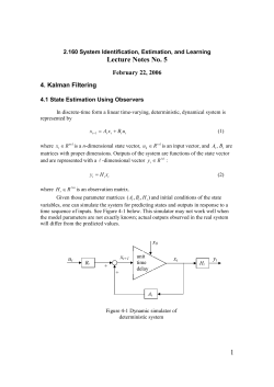 Lecture Notes No. 5 1