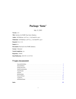 Package `fame`