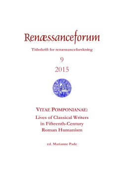 Lives of Classical Writers in Fifteenth