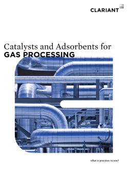 Catalysts and Adsorbents for