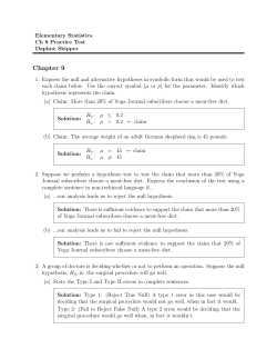 Chapter 9 Practice Key
