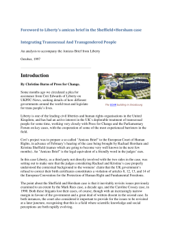 Introduction - Press For Change