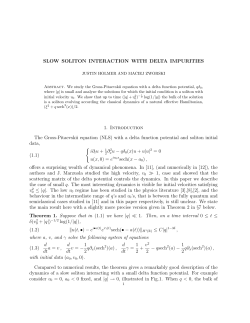 Slow soliton interaction with external delta potentials