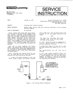 si 1275b - service instruction