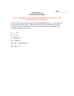 exam three 151 W`08