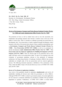 19 June 2013 Mr. CHAN Mo Po, Paul, MH, JP Secretary for