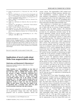 Implications of novel results about Moho from