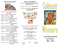 Caldecott Award Winners