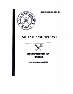 NAVSUP P-487
