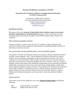 Rhythms (Marita Cardinal)