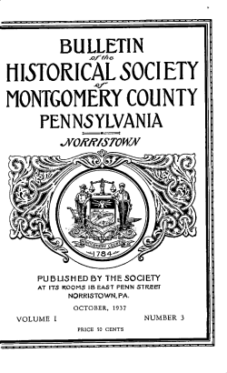 MONTGOMEfer COUNTY - Historical Society of Montgomery County