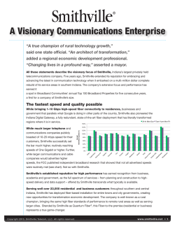A Visionary Communications Enterprise