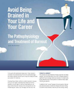 Avoid Being Drained in Your Life and Your Career