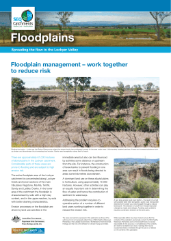Floodplains - SEQ Catchments