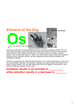Element of the Day