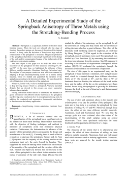 Paper - World Academy of Science, Engineering and