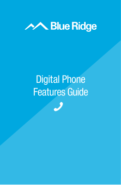 Digital Phone Features Guide