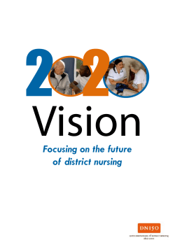 Focusing on the future of district nursing