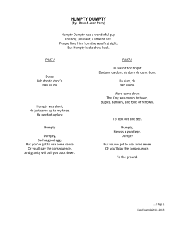 HUMPTY DUMPTY