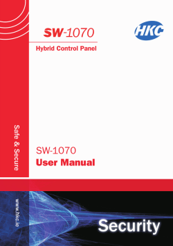 HKC SW1070 User Manual