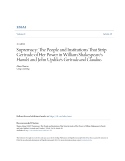 Supremacy: The People and Institutions That Strip Gertrude of Her