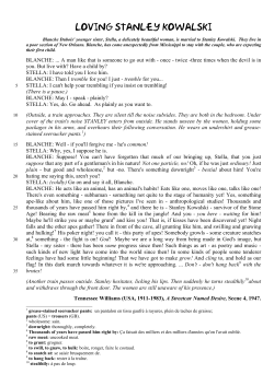 Loving Stanley Kowalski