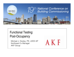 Functional Testing: Post