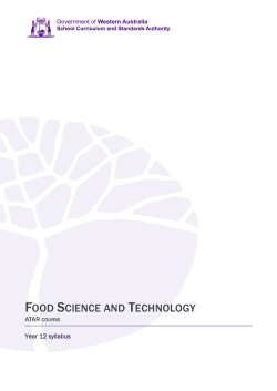FOOD SCIENCE AND TECHNOLOGY