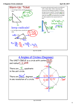 4 Degrees Circle.notebook