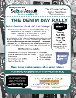 the denim day rally