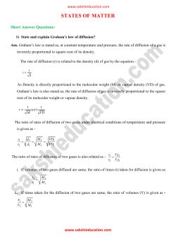 4. States of Matter - Sakshieducation.com
