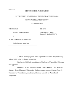 PEOPLE v. KEATING | FindLaw
