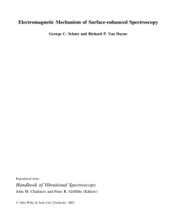 Electromagnetic Mechanism of Surface