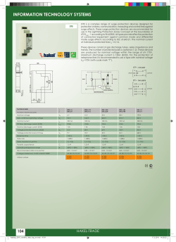 INFORMATION TECHNOLOGY SYSTEMS